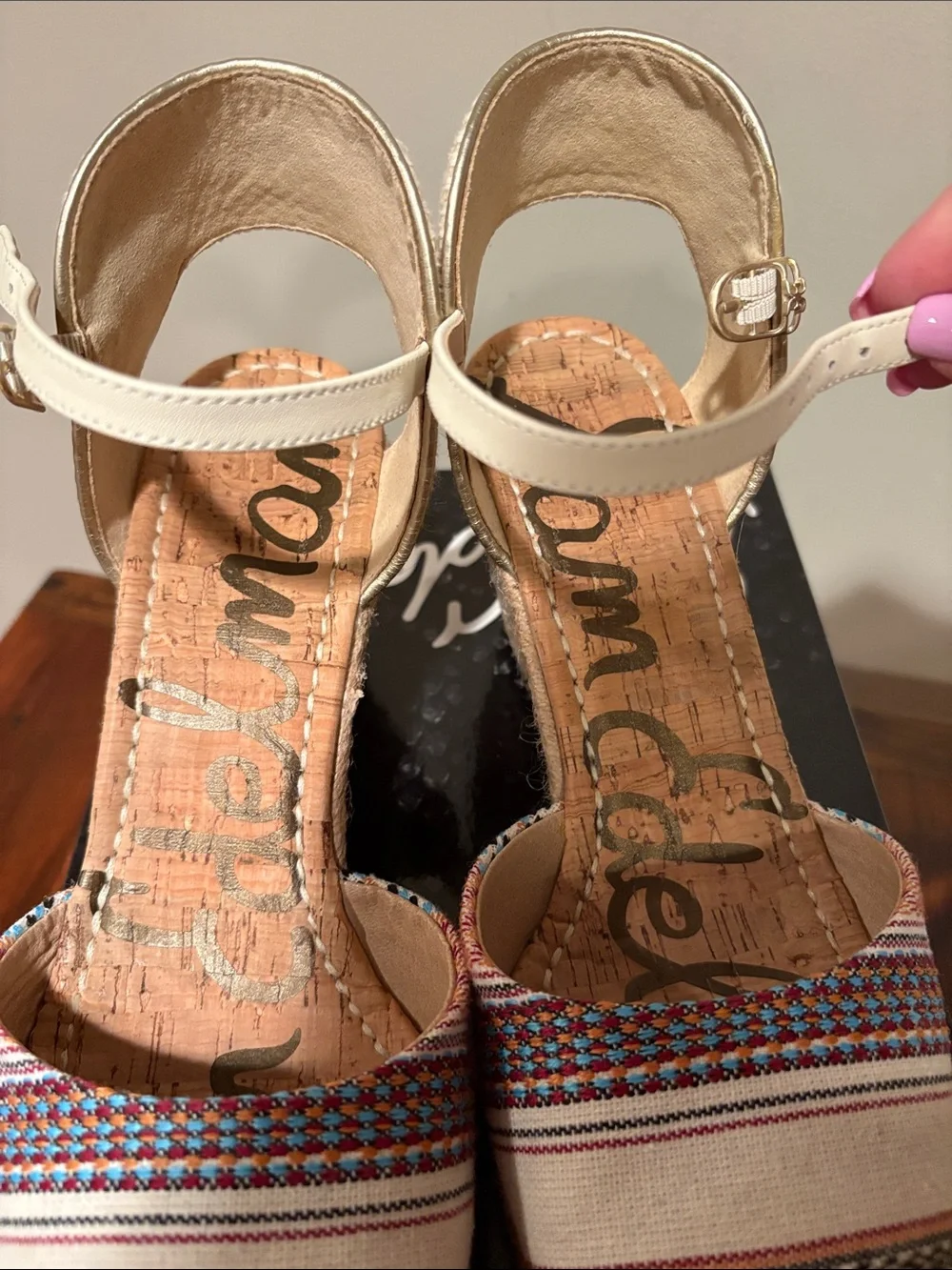 Sam Edelman Payton Espadrilles Size 8